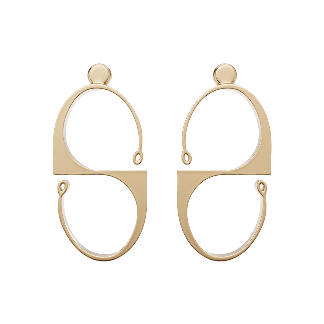 Infinity-line Earrings