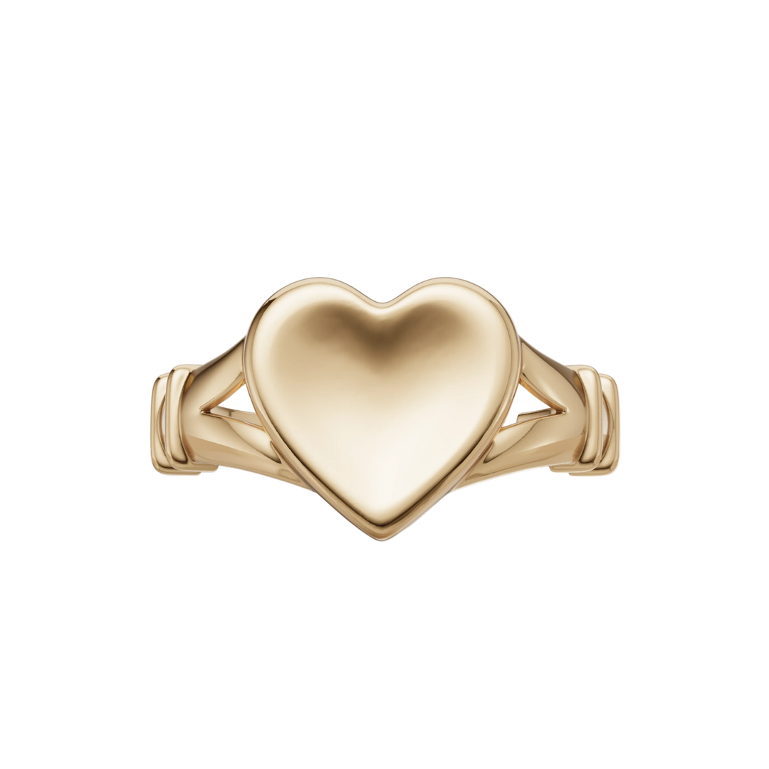 Held Heart Ring