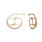 Load image into Gallery viewer, Infinity Orbit Hoops