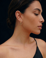 Load image into Gallery viewer, Infinity-line Earrings