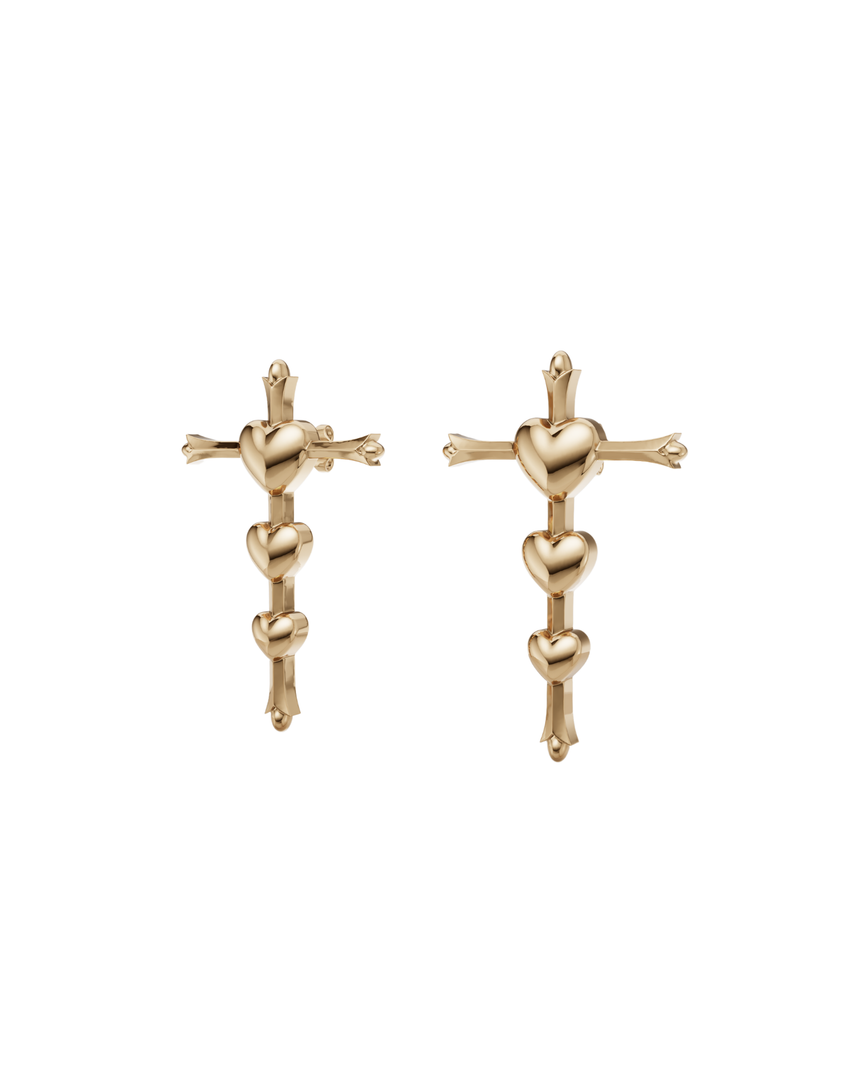 Crossbeat pulse Earrings