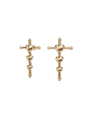Crossbeat pulse Earrings